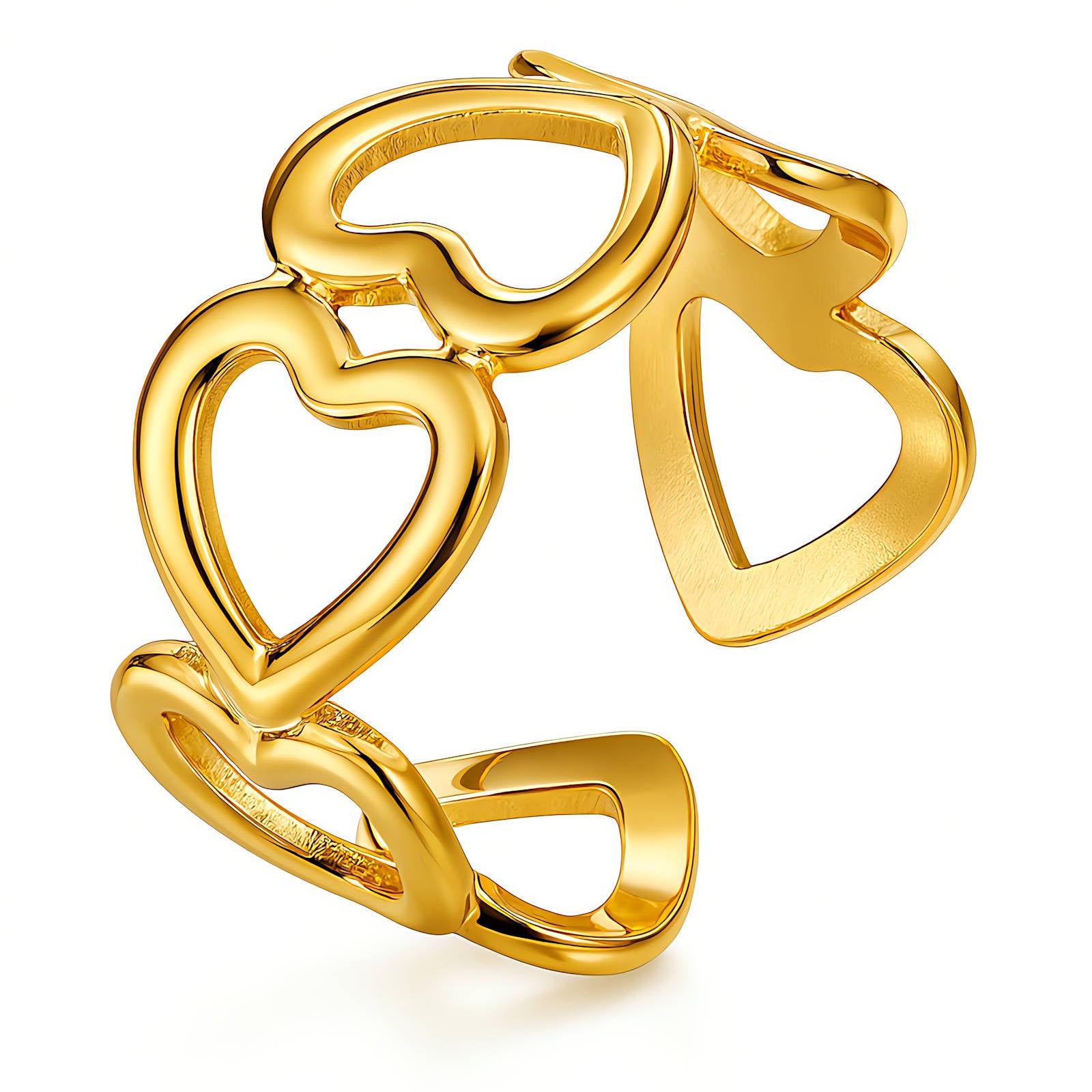 Amor Ring – 18K Guldpläterad