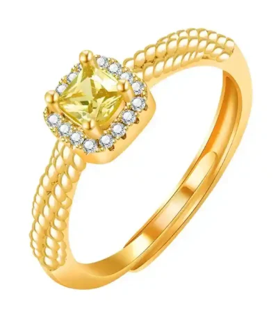 Golden Glow Ring