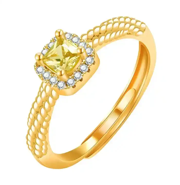 Golden Glow Ring
