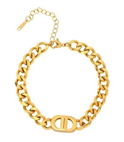 Pansar Charm Armband