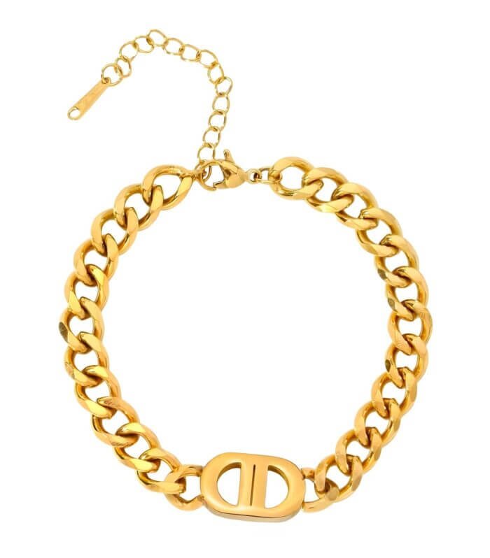 Pansar Charm Armband