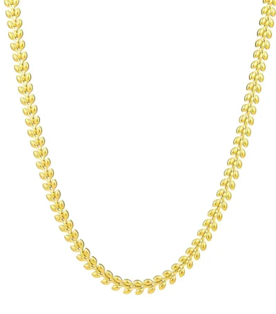 Aura Leaf Kedjehalsband