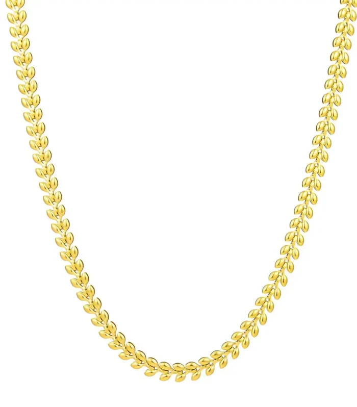 Aura Leaf Kedjehalsband