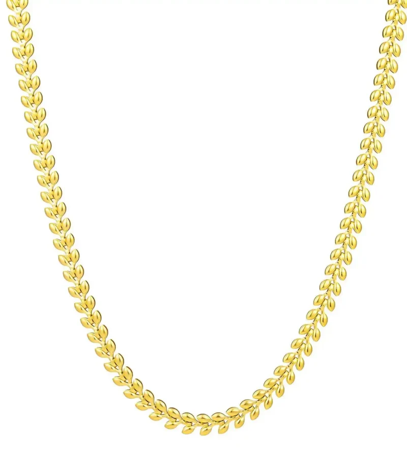 Aura Leaf Kedjehalsband