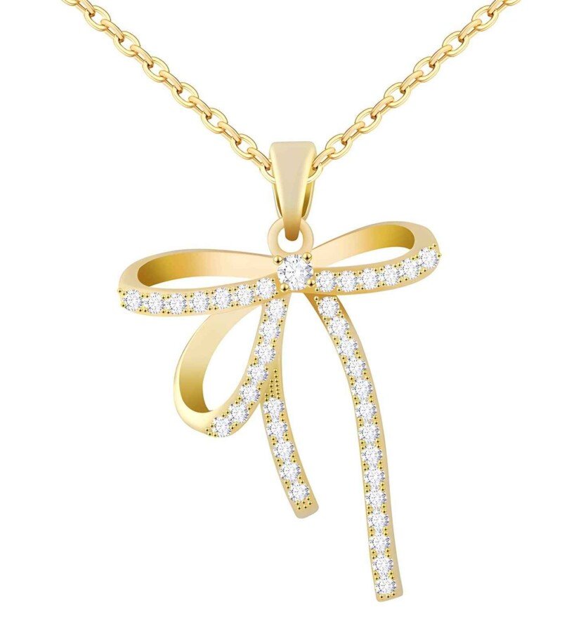 Ribbon Sparkle Halsband