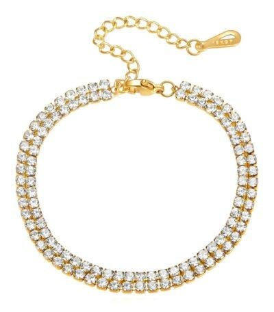 Double Shine Tennis Armband
