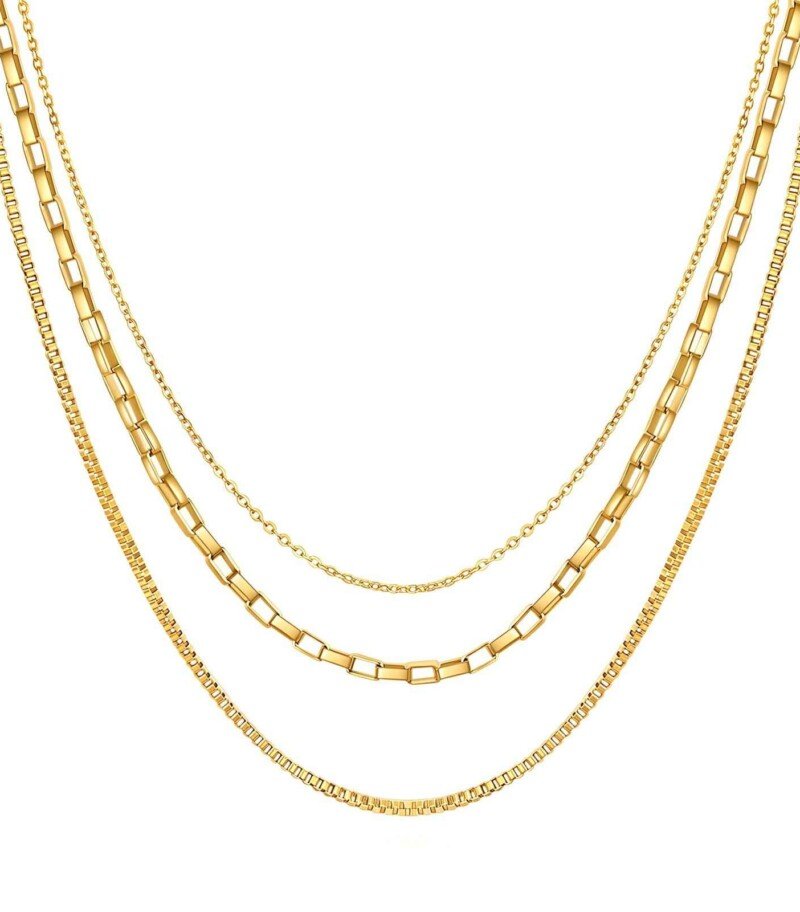 Triple Link Halsband