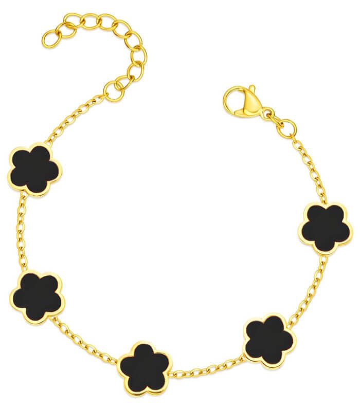 Flora Klöver Armband