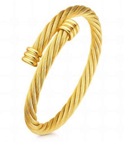 Bold Twist Armband