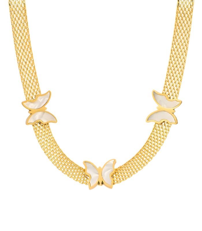 Butterfly Mesh Halsband