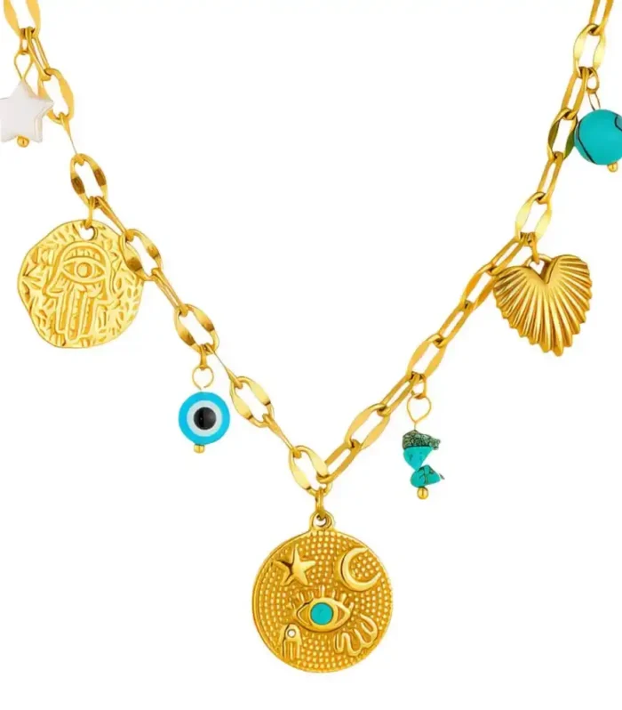 Amulet Charm Halsband