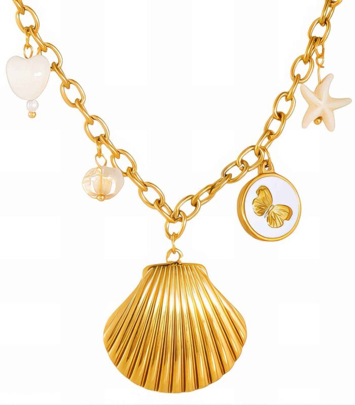 Ocean Shell Halsband