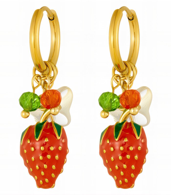 Strawberry Pop Örhängen