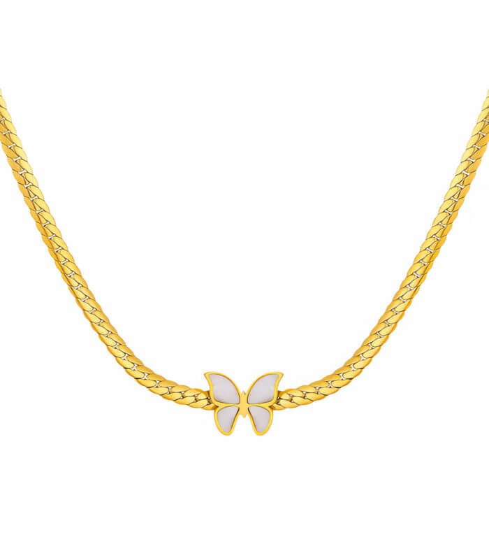Luna Butterfly Halsband
